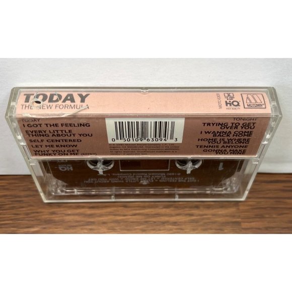 The New Formula Today Cassette Tape R&B Soul 1990 - Picture 4 of 4